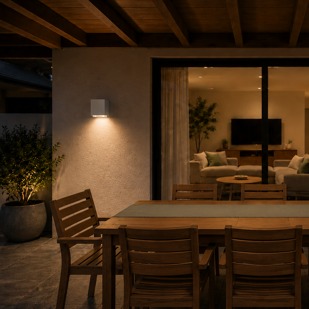 Domus MOJO-10 - 10W LED Modern Exterior Down Only Wall Light IP65