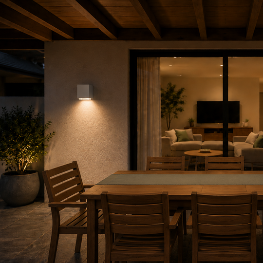 Domus MOJO-10 - 10W LED Modern Exterior Down Only Wall Light IP65