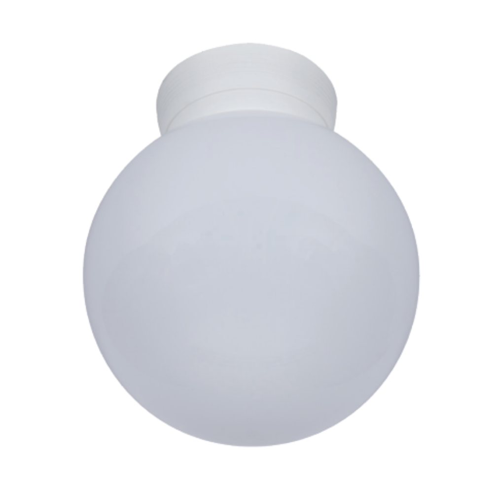 Domus POLYCTC - 200mm Polycarbonate Close-To-Ceiling (CTC) Mount Light White
