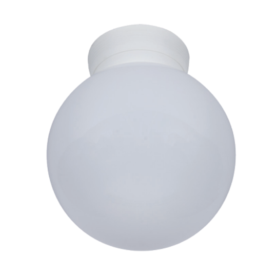 Domus POLYCTC - 200mm Polycarbonate Close-To-Ceiling (CTC) Mount Light White