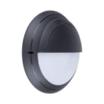 Domus POLYRING-RND-EYE - Round Eyelid Fascia Polycarbonate Wall Light Black