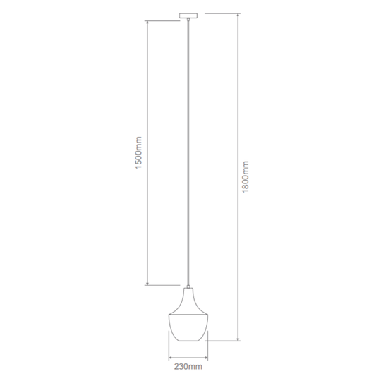 Domus SAIL - 1 Light Pendant
