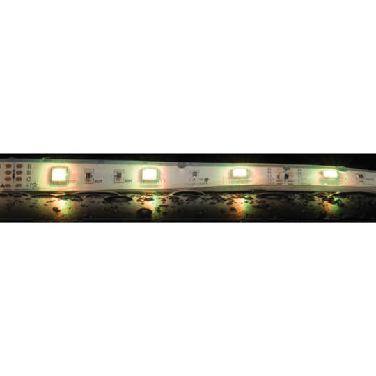 Domus STRIP-30-RGB-WP - 7.2W LED 30LED P/M Weatherproof Striplight 5m Roll Pack 12V IP66 - DRIVER REQUIRED + RGB COLOUR CONTROLLER