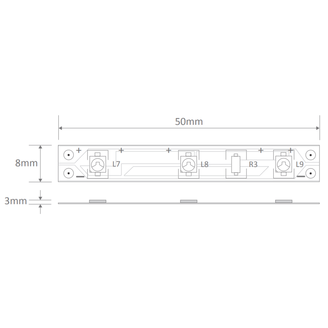 Domus STRIP-60-5M - 4.8W Indoor Flexible LED 60LED P/M Striplight 5m Roll Pack 12V IP20 - DRIVER REQUIRED - GREEN