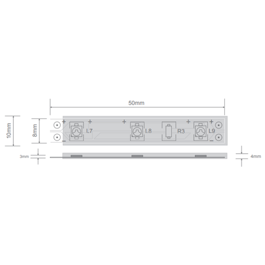 Domus STRIP-30-RGB-WP - 7.2W LED 30LED P/M Weatherproof Striplight 5m Roll Pack 12V IP66 - DRIVER REQUIRED + RGB COLOUR CONTROLLER