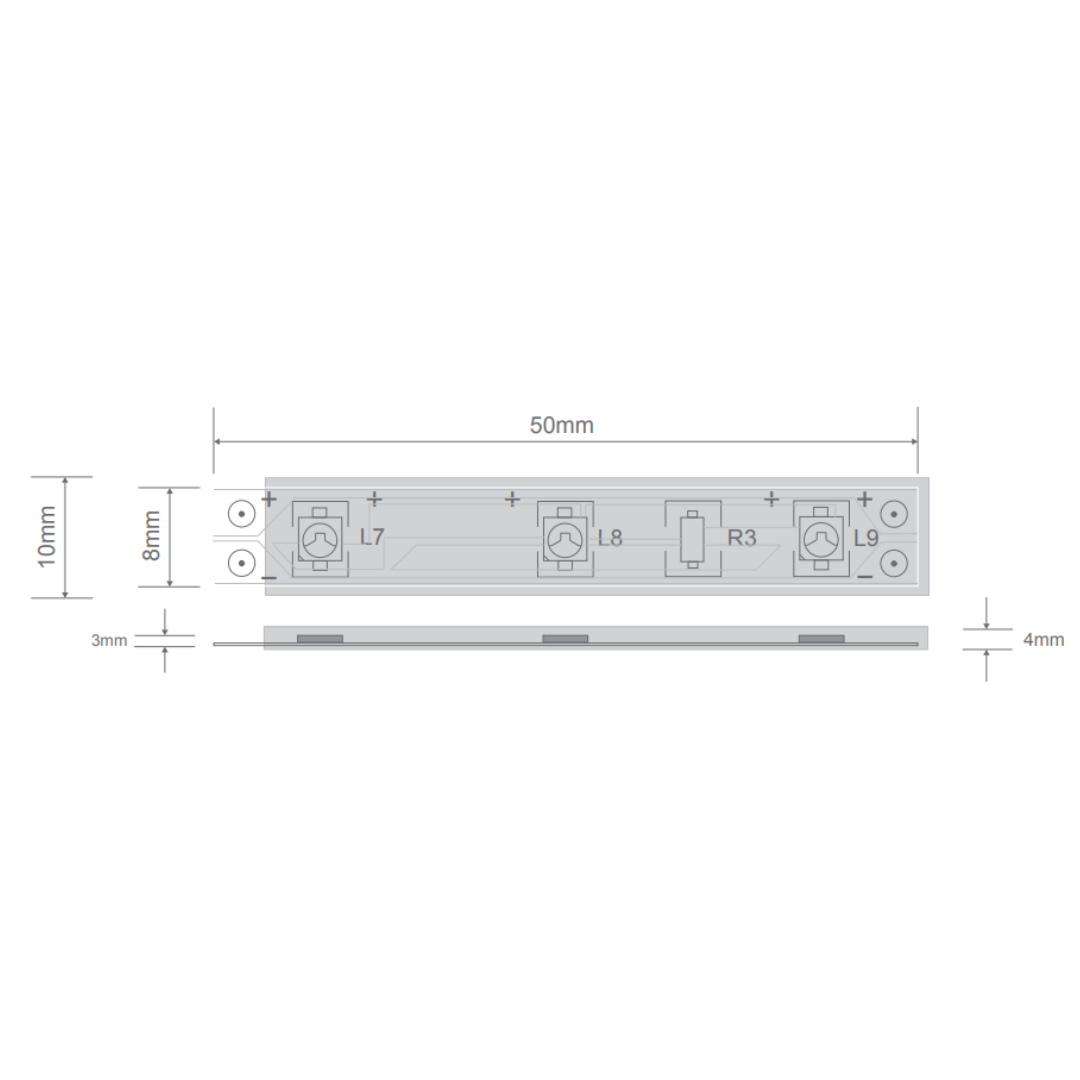 Domus STRIP-60-WP-5M - 4.8W LED 60LED P/M Weatherproof Striplight 5m Roll Pack 12V IP66 - DRIVER REQUIRED - 6500K
