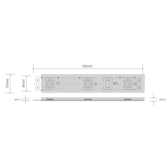 Domus STRIP-60-WP-5M - 4.8W LED 60LED P/M Weatherproof Striplight 5m Roll Pack 12V IP66 - DRIVER REQUIRED - 6500K