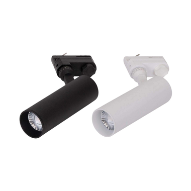 Domus THOR-15 - 15W LED 3-Circuit Slim Track Mounted Head Spot Light