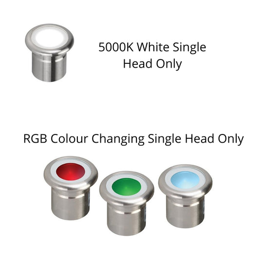 Domus VIVID-1 - Single Head Only to suit VIVID-5 - Stainless Steel