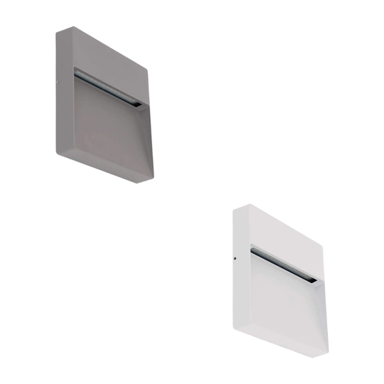 Domus ZEKE-9-SQR - 9W LED Exterior Square Surface Mount Step Light IP65