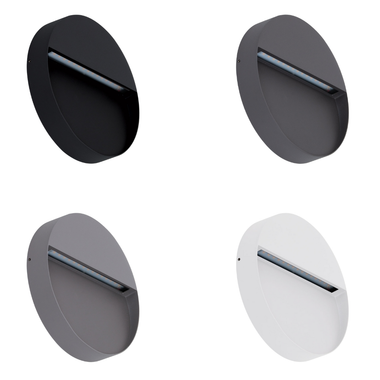 Domus ZEKE-9-12V-RND 9W LED Steplight IP65 - REQUIRES DRIVER