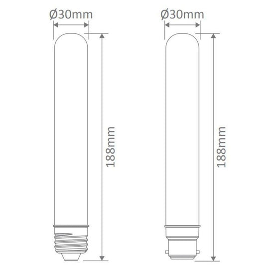 Domus CF-BANANA - 20W Incandescent Tungsten Carbon Filament Banana Shape Globe - B22-Domus Lighting-Ozlighting.com.au