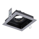 Domus DSL-101/1S Single Slotter Downlight Frame-Domus Lighting-Ozlighting.com.au