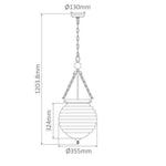 Domus ERIN - 3 Light Lantern Pendant-Domus Lighting-Ozlighting.com.au