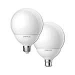 Domus KEY-G120 - 17W LED G120 Spherical Shape Frosted Glass Globe - B22/E27-Domus Lighting-Ozlighting.com.au