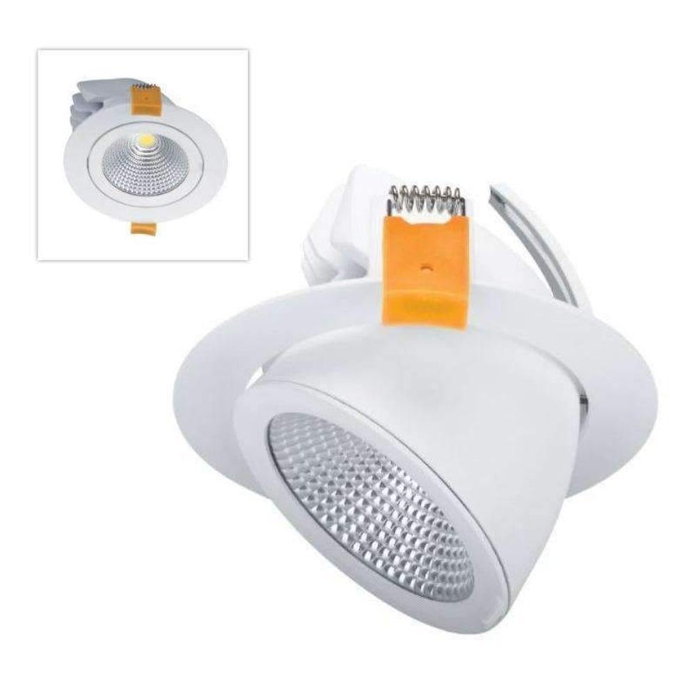 Domus SCOOP-25 - 25W LED Dimmable Scoop Adjustable Downlight - 3000K/4000K/5000K-Domus Lighting-Ozlighting.com.au