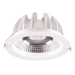 Lummax DL635 - 35W LED Round COB Deep Face Commercial Downlight IP20 White-Lummax-Ozlighting.com.au