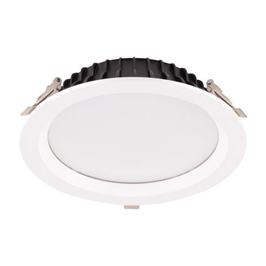 Lummax DL8040 - 40W LED Round Deep Face Commercial Downlight IP20 White-Lummax-Ozlighting.com.au