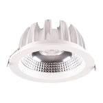 Lummax DL850 - 50W LED Round COB Deep Face Commercial Downlight IP20 White-Lummax-Ozlighting.com.au