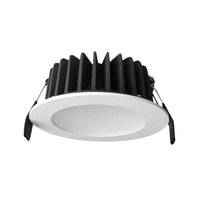 Lummax DL9012 - 12W LED Dimmable Round Flat Face Downlight IP44 White