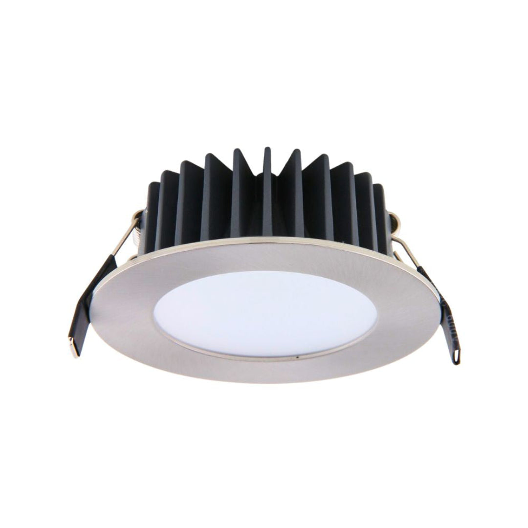 Lummax DL9012 - 12W LED Dimmable Round Flat Face Downlight IP44-Lummax