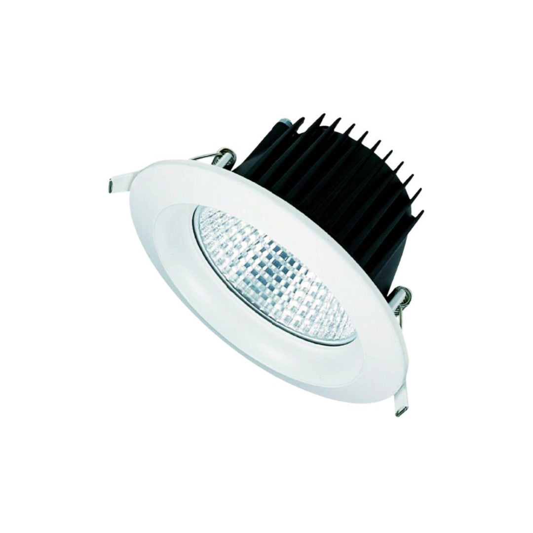 Lummax DL9810 - 10W LED Dimmable Round COB Deep-Set Downlight IP44 White-Lummax