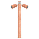 SCI COOGEE - 3 x 8W Exterior Twin Bollard Light IP65 3 x GU10 3000K-SCI-Ozlighting.com.au